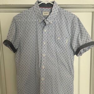 7 Diamonds Short Sleeve Button Down Shirt